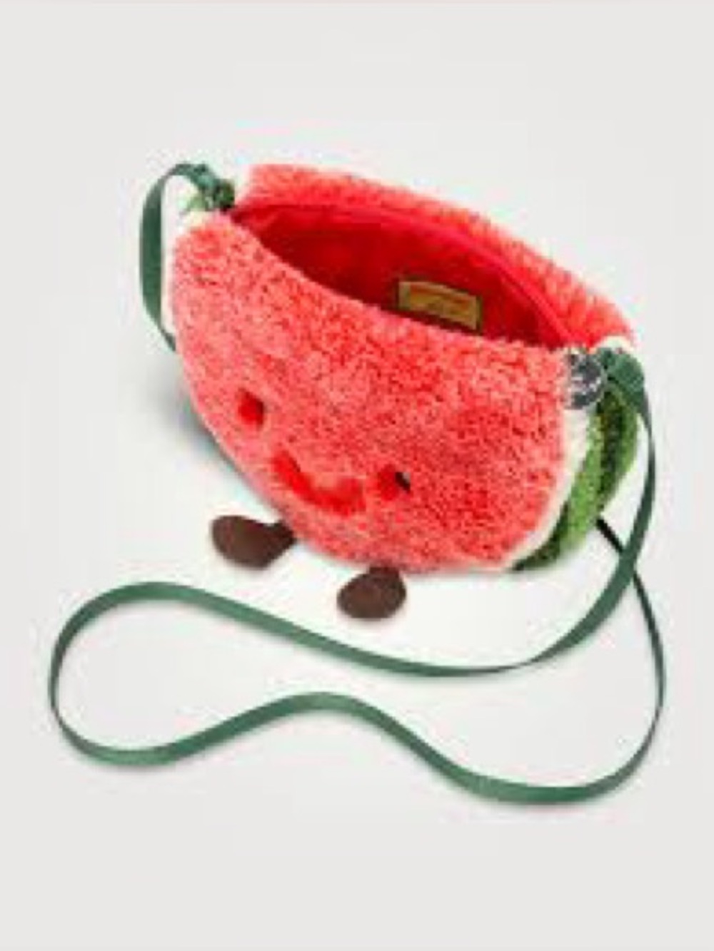NWT JellyCat Amusables Plush Watermelon Bag-Retired